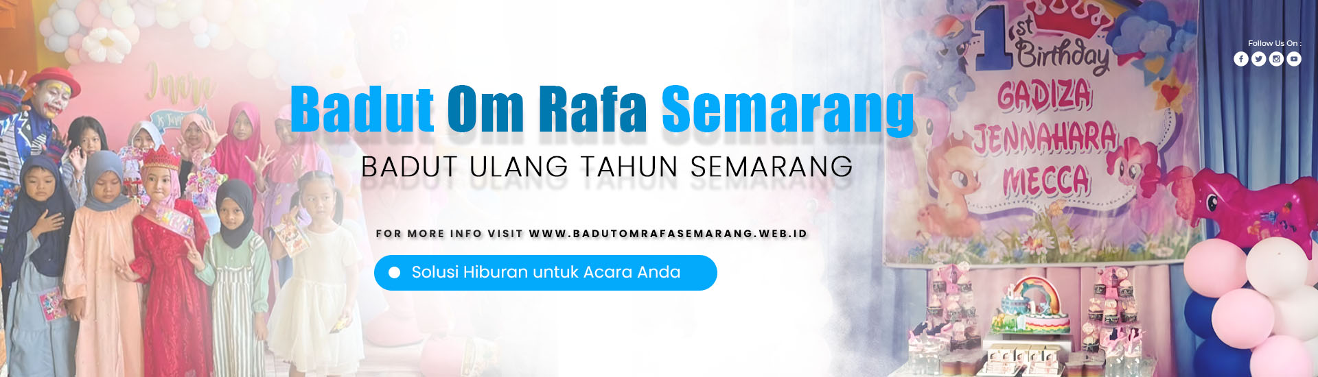 Badut Om Rafa Semarang , Badut ulang tahun Semarang , Hiburan badut murah Semarang , Paket badut ulang tahun Jawa Tengah , Badut karakter Semarang , Sewa badut Semarang , Dekorasi balon ulang tahun Semarang , Badut MC profesional Semarang , Pertunjukan sulap ulang tahun Semarang , Badut acara sekolah Jawa Tengah , Badut murah untuk pesta keluarga Semarang , Badut untuk event anak-anak Semarang , Sewa badut karakter Jawa Tengah , Dekorasi pesta full balon Semarang , Acara badut ulang tahun lengkap Semarang , Hiburan anak Semarang dan Jawa Tengah , Badut ulang tahun di Tembalang , Hiburan badut Banyumanik , Sewa badut murah di Semarang Timur , Paket badut ulang tahun di Pedurungan , Dekorasi balon di Candisari , Badut MC profesional di Gajahmungkur , Hiburan anak-anak di Ungaran , Badut karakter di Ambarawa , Sewa badut pesta di Kendal , Dekorasi pesta balon di Demak , Pertunjukan badut sulap di Salatiga , Hiburan anak di Semarang Barat , Badut untuk pesta keluarga di Purwodadi , Sewa badut ulang tahun di Pati , Hiburan badut murah di Kudus,